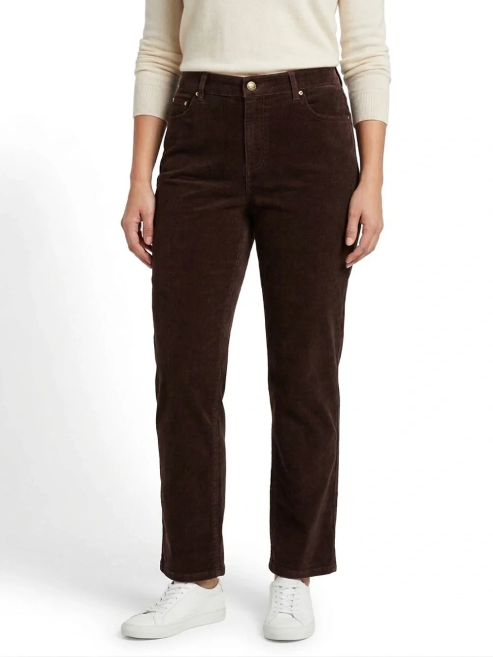 Charter Club Dark Brown Corduroy Pants